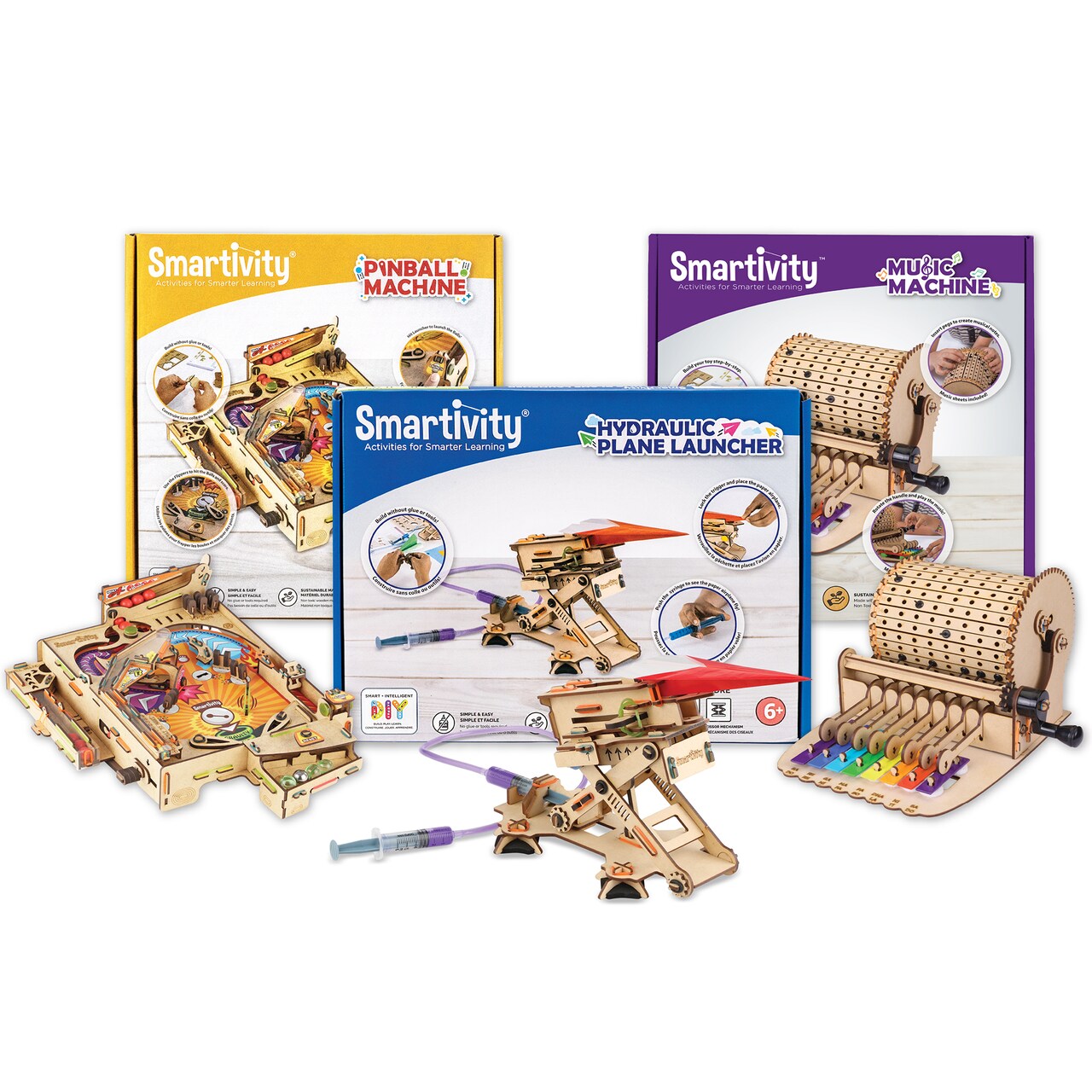 Smartivity—Summer of STEM Activity Kit: Activity Pack offers three months of learning, creativity and play with three certified Smartivity SSTEM kits